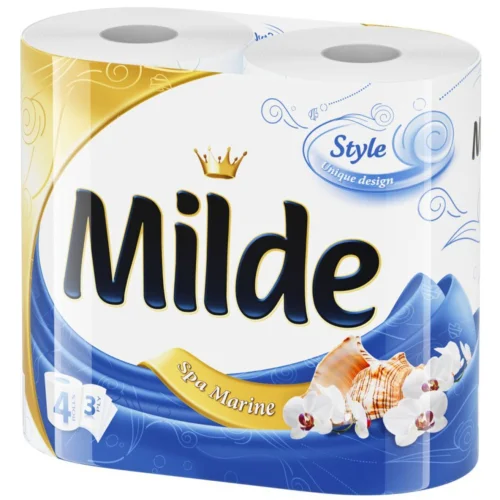 Toilet paper Milde Spa 4 pieces, 1000000000023087