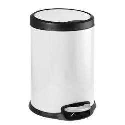 Waste bin with pedal Fantasy white 5l