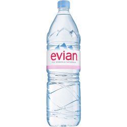 Evian mineral water 1.5l