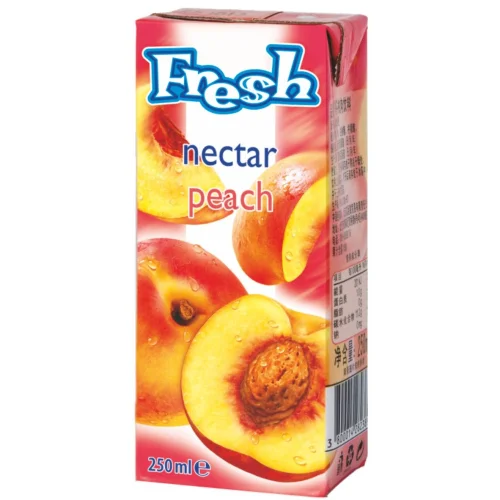Fresh Light Peach Juice 50% 250 ml, 1000000000023207