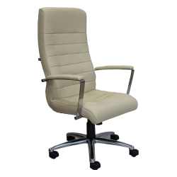 Стол Florida steel еко кожа бежов