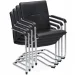 Chair Rumba-S eco leather black, 1000000000023522 05 