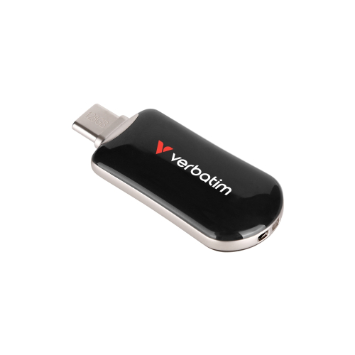 Verbatim USB-C Plectra 128GB, Black, 2000023942302254 02 