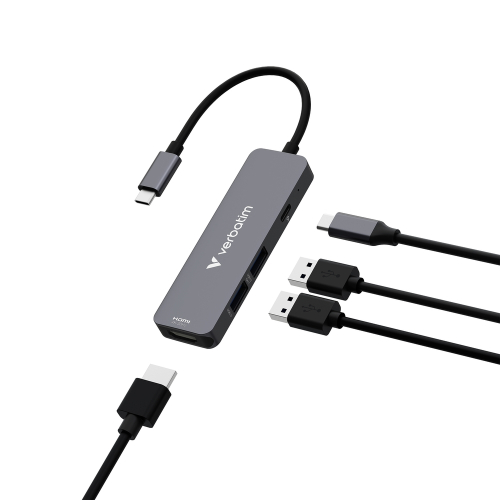 Verbatim USB-C Essentials Multiport Hub 4 Port, 2000023942321552 04 
