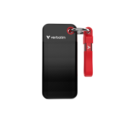 Verbatim Pocket External SSD 1TB Black/Red