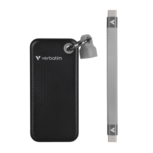 Външен SSD диск Verbatim Pocket 512GB черен/сив, 2000023942322825 03 