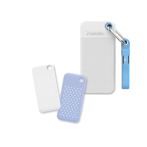 Verbatim Pocket SSD 1TB White/Light Blue, 2000023942323204 03  — OK Office Verbatim Pocket SSD 1TB White/Light Blue, 2000023942323204 03