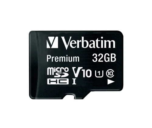 Памет Verbatim micro SDHC 32GB Class 10 с адаптер, 2000023942440833 02 