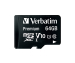 Памет Verbatim micro SDXC 64GB Class 10 с адаптер, 2000023942440840 04 