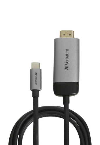 Адаптер Verbatim USB-C to HDMI Adapter - USB 3.1 Gen 1/HDMI 1.5m Cable, 2000023942491446 02 