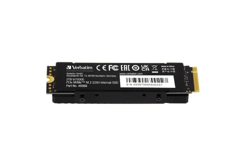 Verbatim Vi7000G Internal PCIe NVMe M.2 SSD 2TB, 2000023942493686