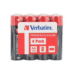 Alk.battery Verbatim AA/LR6 4pcs