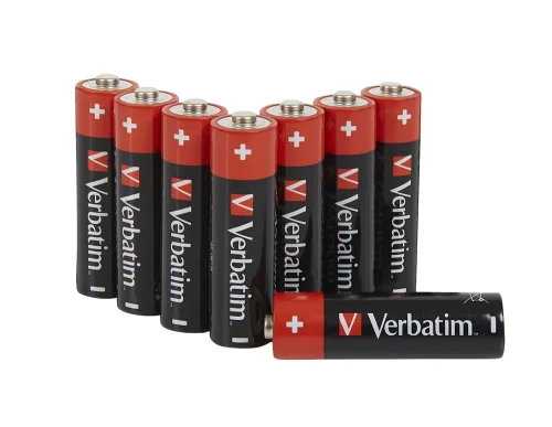Alkaline battery Verbatim AA 8pk, 2000023942495031 02 
