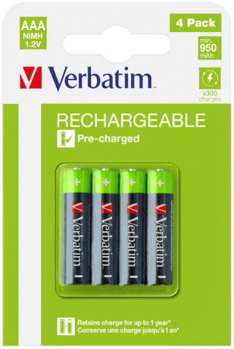 Rechargeable battery Verbatim AAA/R03, 1000000000048087 02  — OK Office Rechargeable battery Verbatim AAA/R03, 1000000000048087 02