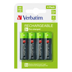 Акумулаторна батерия Verbatim AA/R6 2500