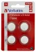 Lithium battery Verbatim CR2016 3V 4pk, 2000023942495314 04 
