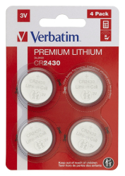 Lithium battery Verbatim CR2430 3V 4pk