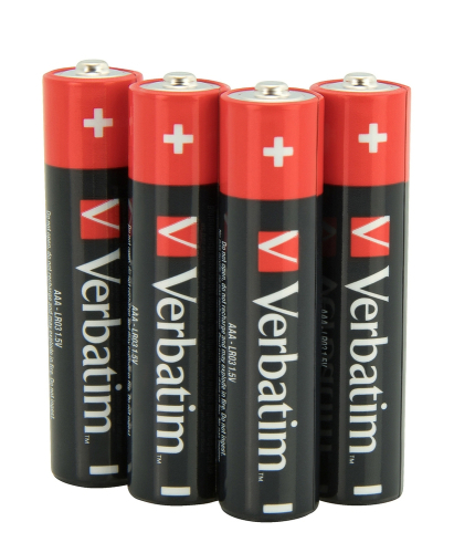 Alkaline battery Verbatim AAA/LR03 bl.4, 1000000000045710 03 