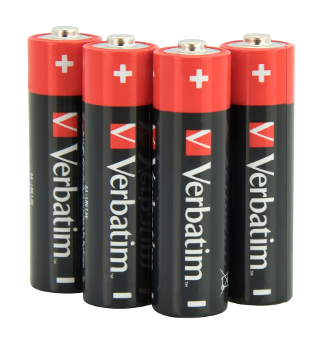 Alkaline battery Verbatim AA/LR6 bl.4, 1000000000045711 02 
