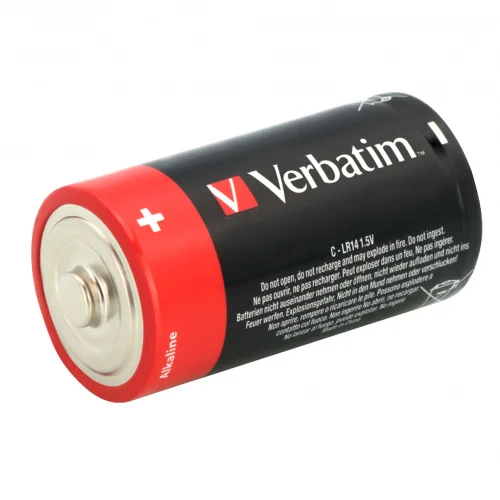 Alk. battery Verbatim LR14/C 1.5V pc2, 1000000000045718 03 