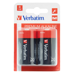 Алк. батерии Verbatim 1.5V LR20/D оп2