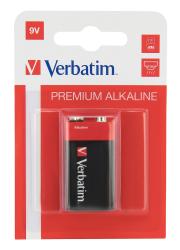 Alkaline battery Verbatim 9V 1pk