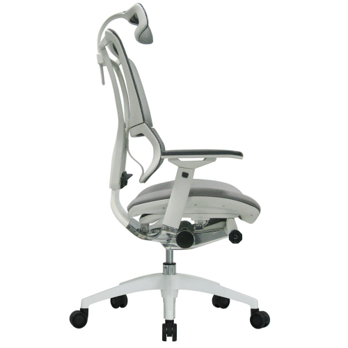 Chair U-Body mesh light grey/white, 1000000000024089 02  — OK Office Chair U-Body mesh light grey/white, 1000000000024089 02