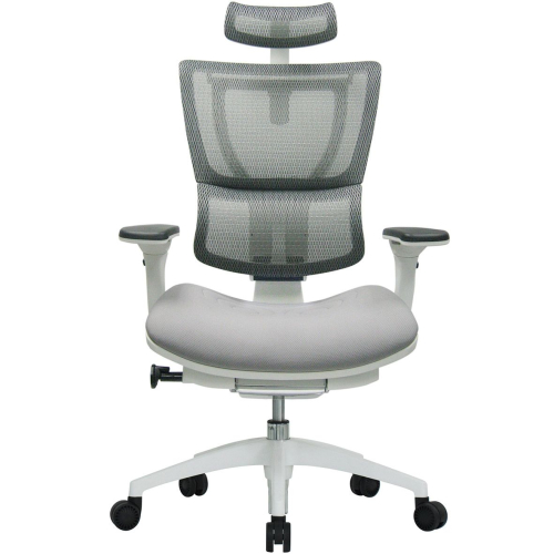 Chair U-Body mesh light grey/white, 1000000000024089 04  — OK Office Chair U-Body mesh light grey/white, 1000000000024089 04