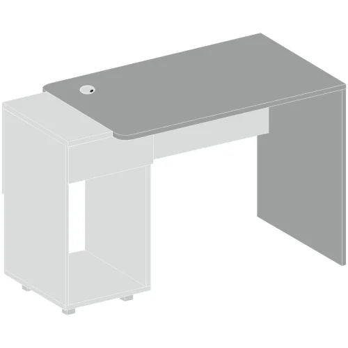 Dragi desk Compact 140/60/74 left, 1000000000024374