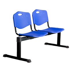 Bench Iso Black Plastic double black