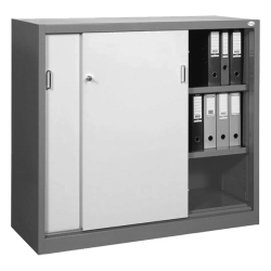 Metal cabinet Malow 100/44/104 cm