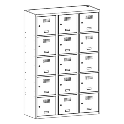 Wardrobe met.Malow 120/50/180 12 doors