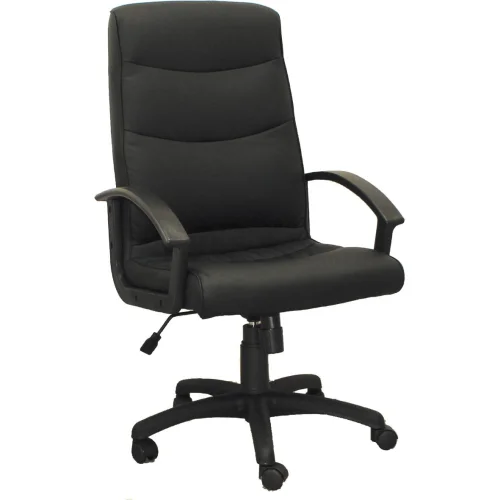 Chair Factor genuine leather black, 1000000000024676