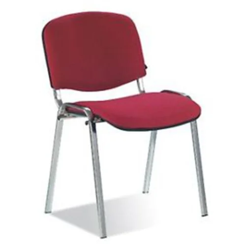 Chair Iso Chrome fabric red, 1000000000025226