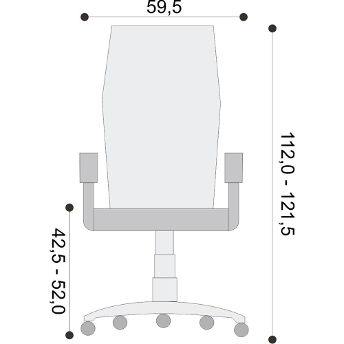 Chair Mexicano HB mesh black, 1000000000026183 07 