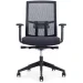 Chair Sydney Lux with armrest mesh black, 1000000000026198 08 