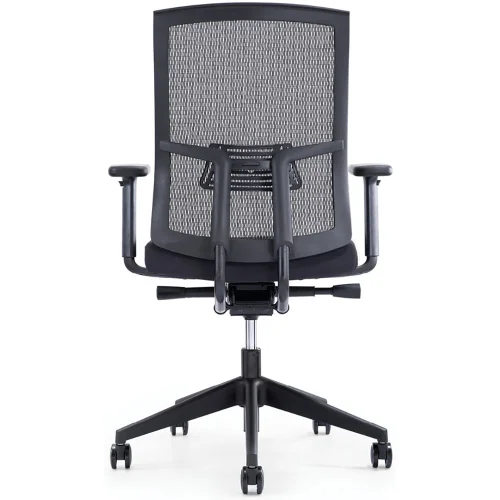 Chair Sydney Lux with armrest mesh black, 1000000000026198 05 