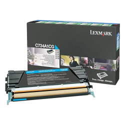 Toner Lexmark C734A1CG Cyan 6k