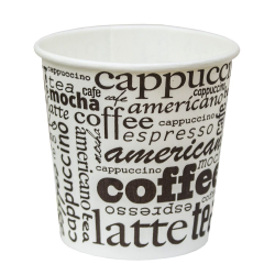 Чаши картонени цветни 4oz/110мл оп100