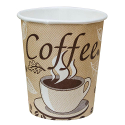 Чаши картонени цветни 8oz/230мл оп100