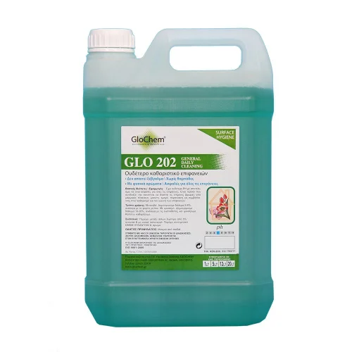 Glo 202 detergent for floor Spring 5l, 1000000000027687