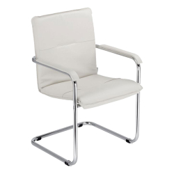 Стол Rumba еко кожа бял