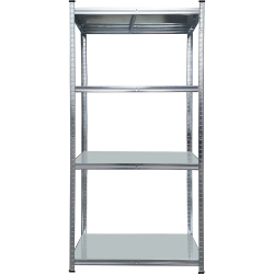 Стелаж метален 90/40/180 4 рафта цинк