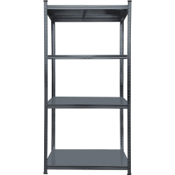 Metal rack 90/40/180 4 shelves grеy