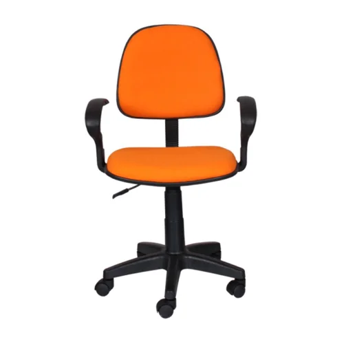 Chair Task Eco with arm fabric orange, 1000000000028173 03 