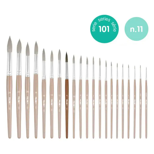 Четка за рисуване Milan 101 № 11кръгла, 1000000000052518 02 