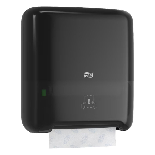 Dispenser hand towels Tork H1 auto black, 1000000000029322 02 