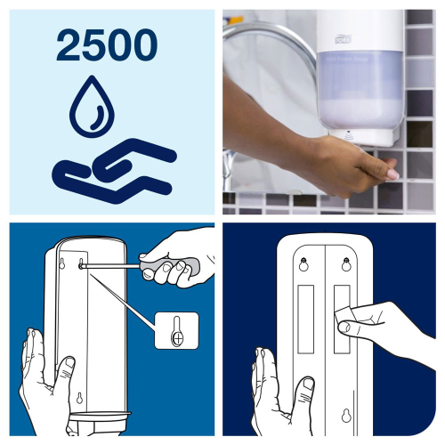 Dispenser foaming soap Tork S4 white, 1000000000029335 03 