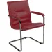 Chair Rumba eco leather burgundy, 1000000000029476 03 
