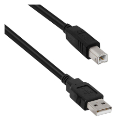 USB 2.0 A/B Printer Cable 1.5m Black